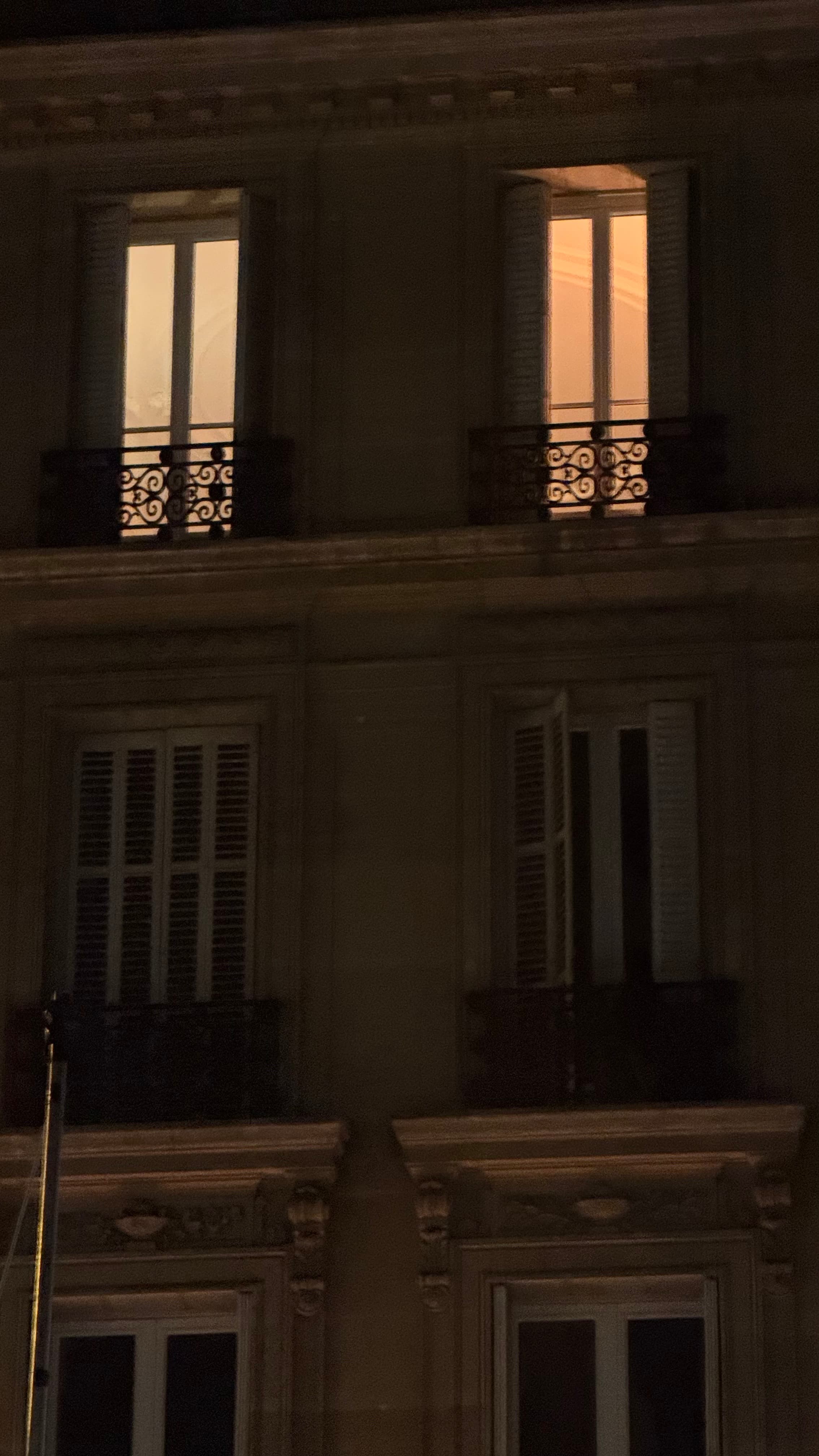Another take on lightened windows, late-night theme. I love these because I always wonder about the life going on in those apartments.