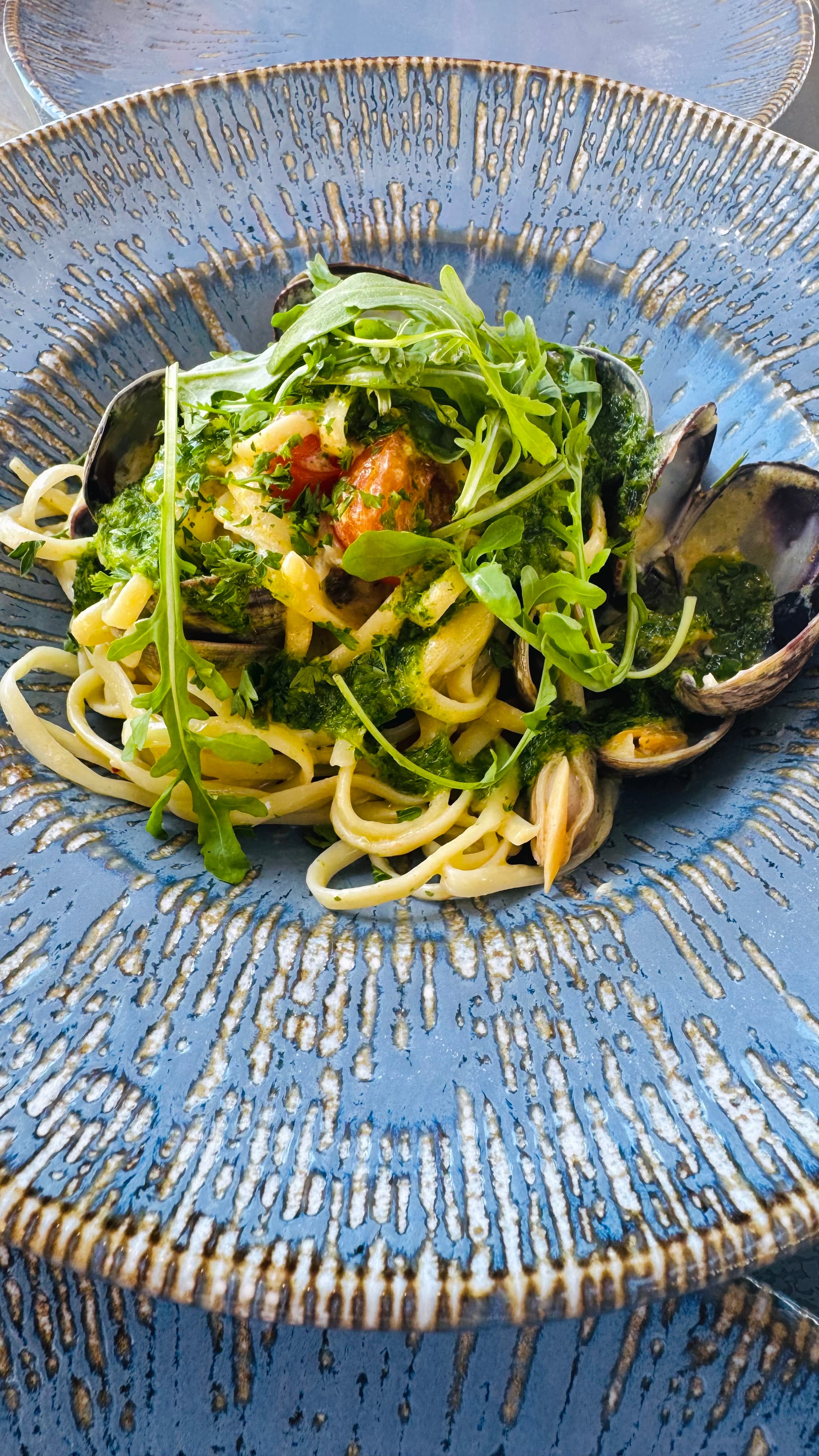 Clams linguines is one of my favourite meals. Got the best one here. The second best one was in New York.