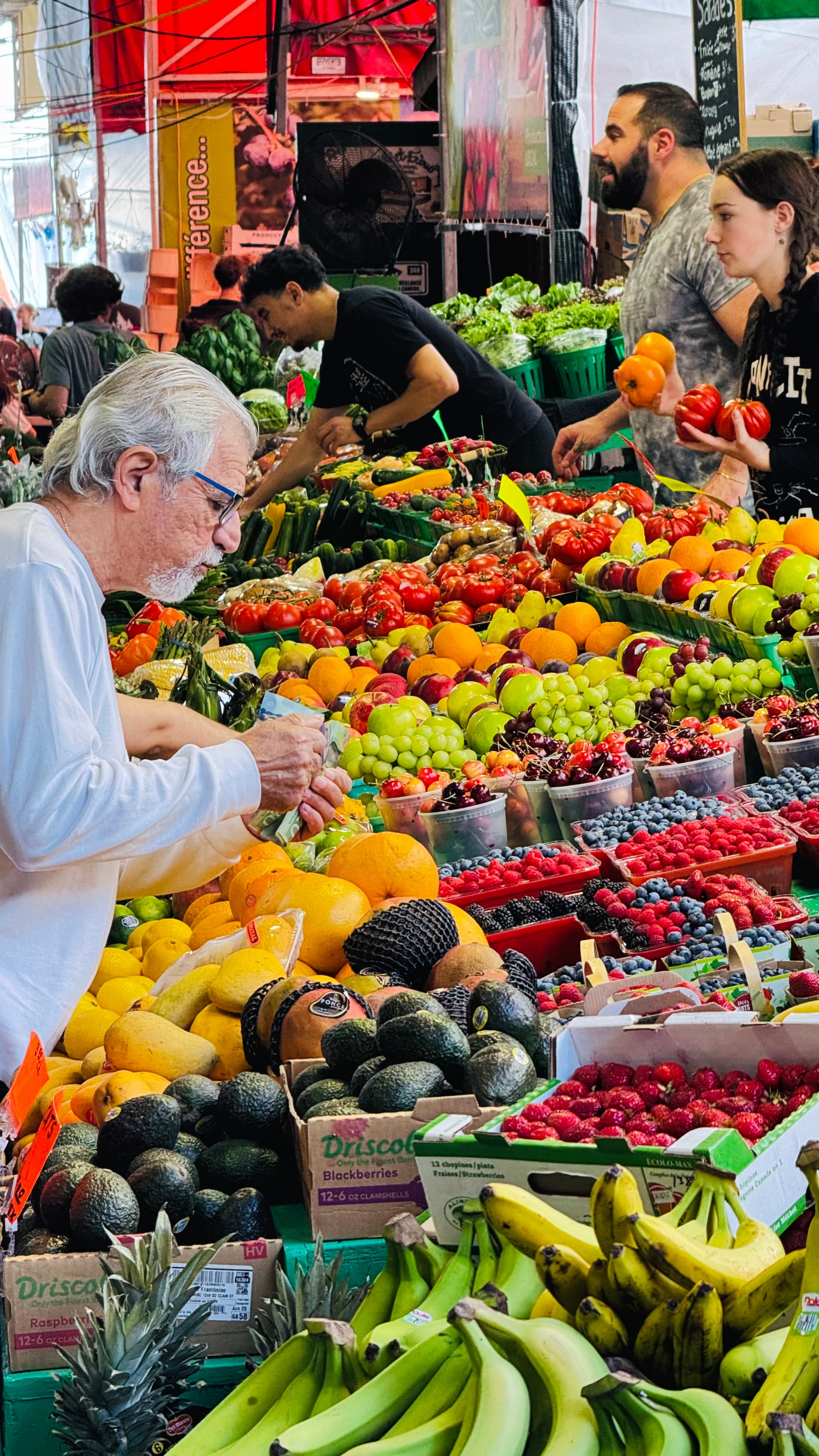 I love public markets! So many photo opportunities!