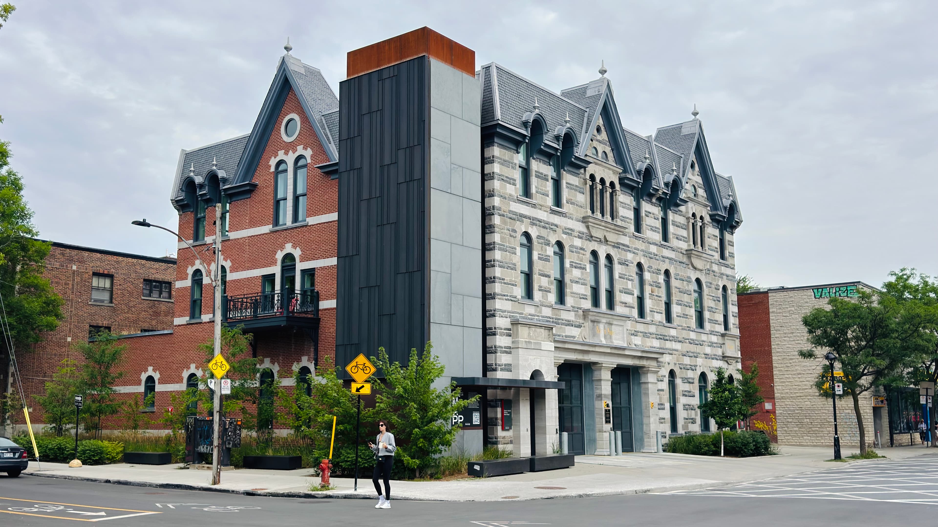 This is a fire station with a troubled history. Many years ago, it burned when the firefighters left for an emergency and forgot the oven, which sparked the fire. Yep, you read it right. It took many years to fully reconstruct this historic building. I think they did a wonderful job.